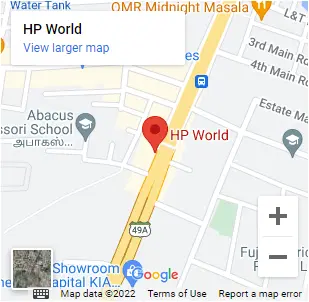 HP Showroom in OMR